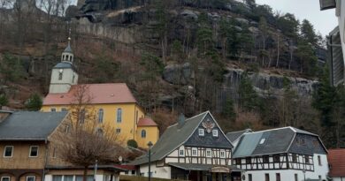Zittauer Gebirge: Kurort Oybin Im Zittauer Gebirge: Oybin